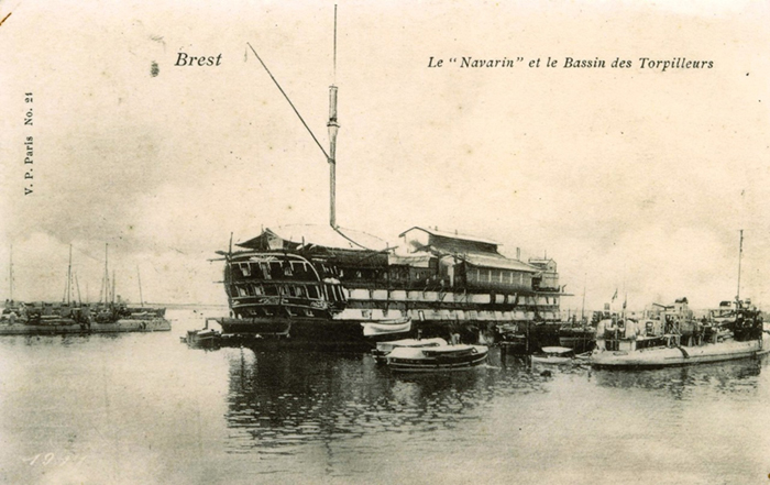 Le Navarin et le bassin des Torpilleurs 
 Brest